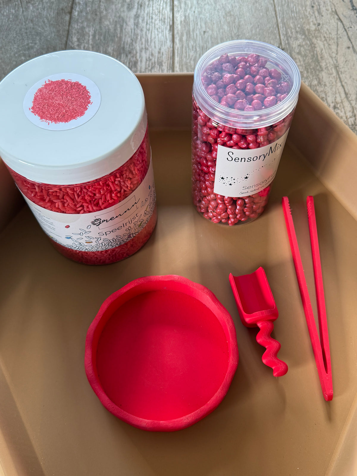 Sensorisch Starterspakket Rood
