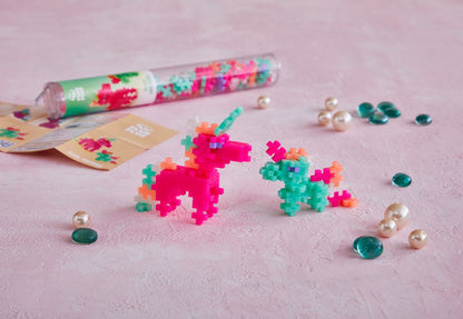 Plus plus Pearl unicorn - 100 stukken