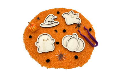 Vulvormen Halloween 4 stuks